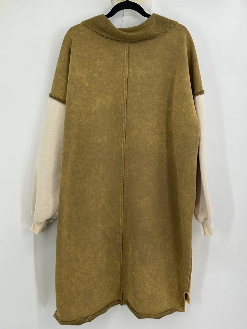 We The Free Color Block Collared Sweatshirt Dress Size Large - Picture 5 of 6
